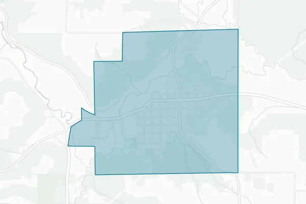 Village of Elmwood — detail map
