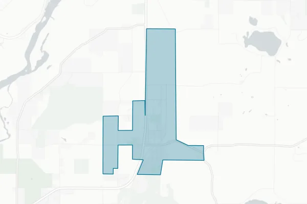 Village of Dresser — detail map
