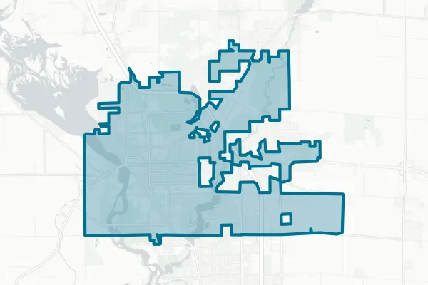 City of Stevens Point — detail map
