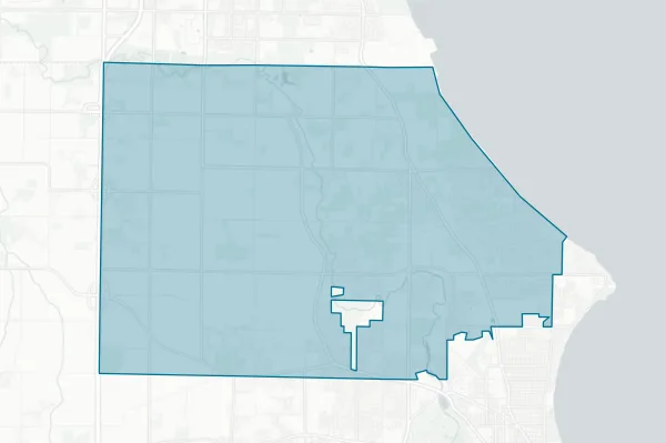 Village of Caledonia — detail map