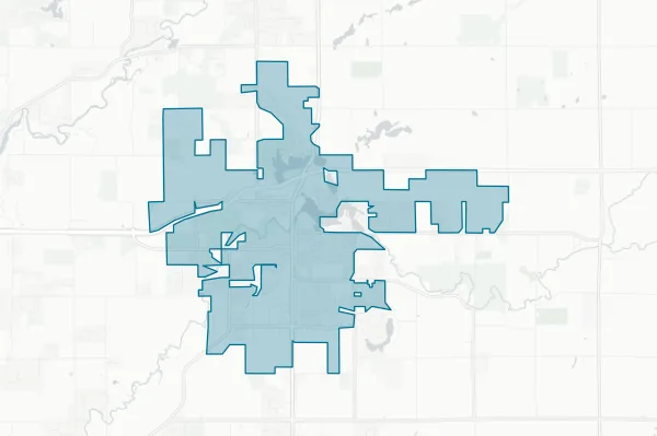 City of New Richmond — detail map