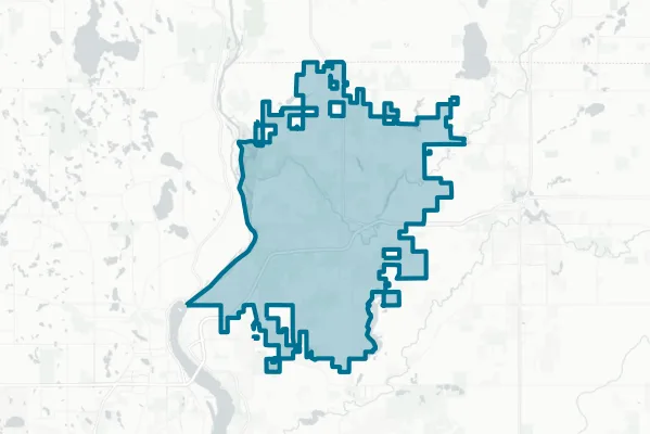 Somerset School District — detail map