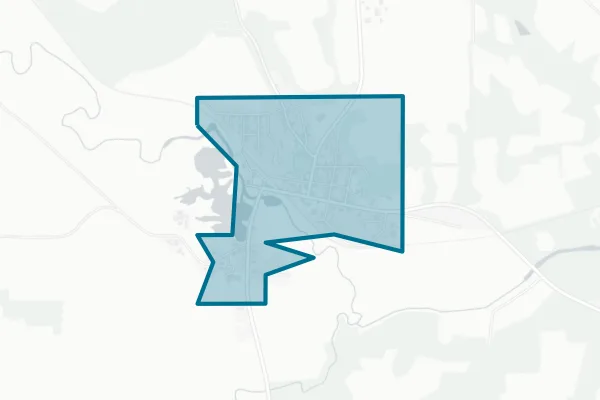 Village of La Valle — detail map