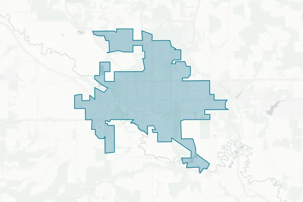 City of Reedsburg — detail map