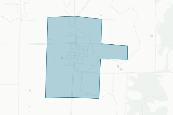 Village of Mattoon — detail map