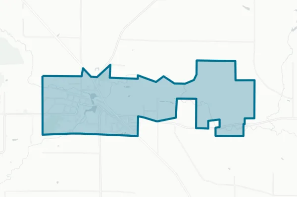 Village of Tigerton — detail map