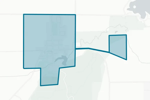 Village of Glenbeulah — detail map