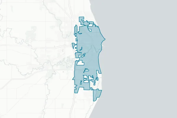 City of Sheboygan — detail map