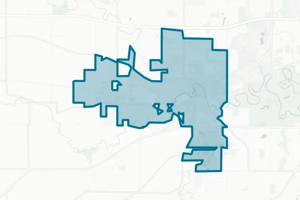 City of Sheboygan Falls — detail map