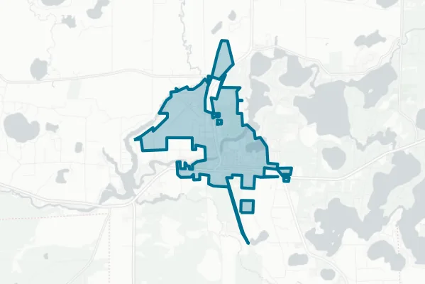 City of Eagle River — detail map