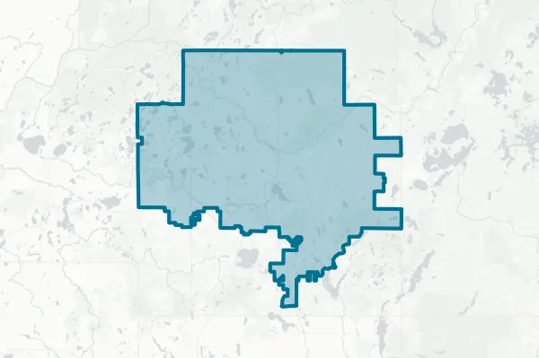 Spooner Area School District — detail map