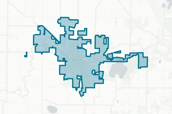 City of Hartford — detail map