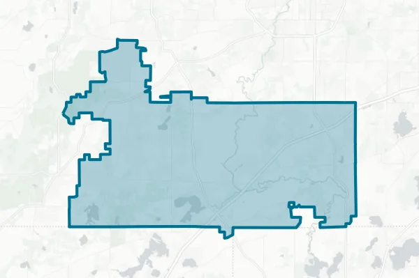 Mukwonago Area School District — detail map