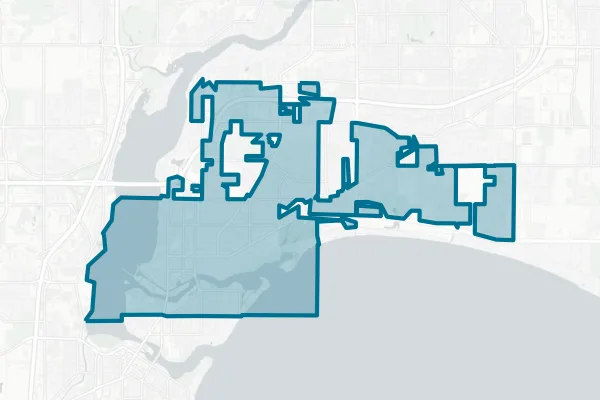 City of Menasha — detail map