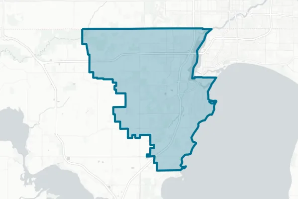 Neenah Joint School District — detail map