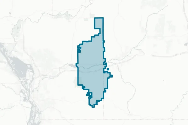 Bangor School District — detail map