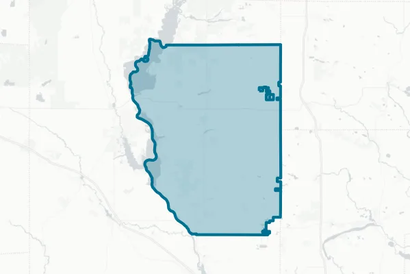 Adams-friendship Area School District — detail map