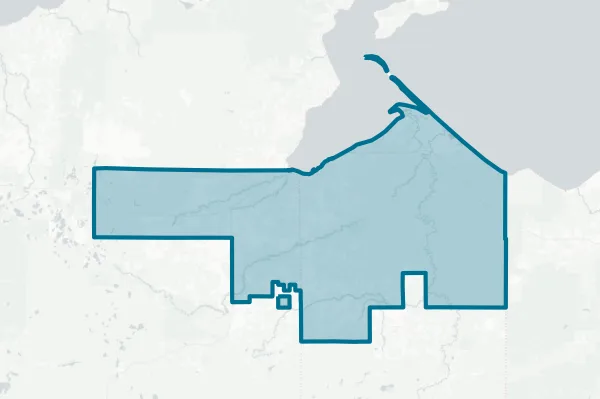 Ashland School District — detail map