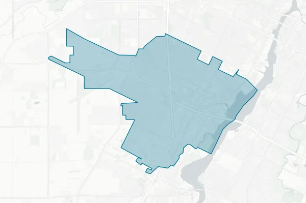 Ashwaubenon School District — detail map