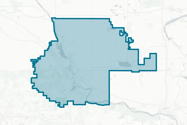 School District of Wisconsin Dells — detail map