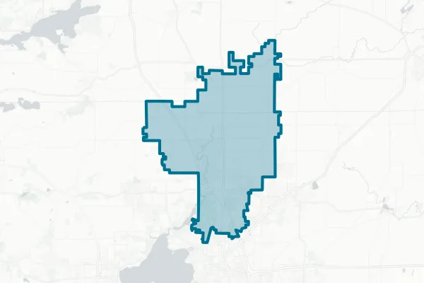 Deforest Area School District — detail map