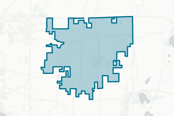 Deerfield Community School District — detail map
