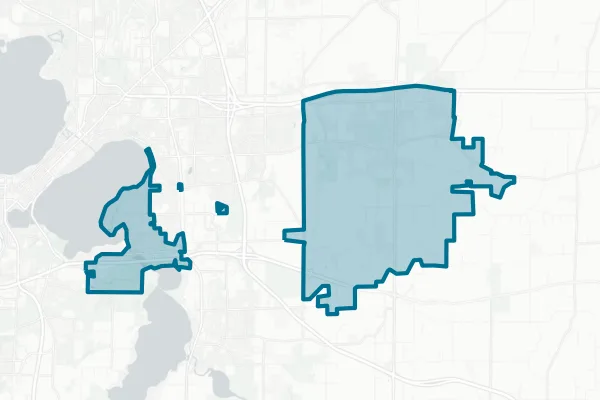 Monona Grove School District — detail map