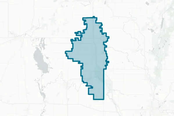 School District of Lomira — detail map