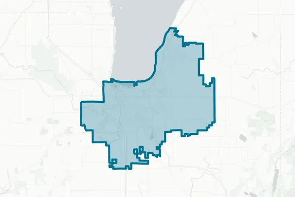 Fond Du Lac School District — detail map