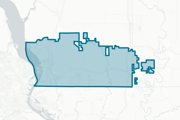 Southwestern Wisconsin Community School District — detail map