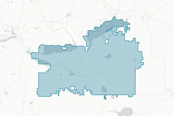 Markesan District Schools — detail map