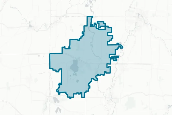 Lake Mills Area School District — detail map