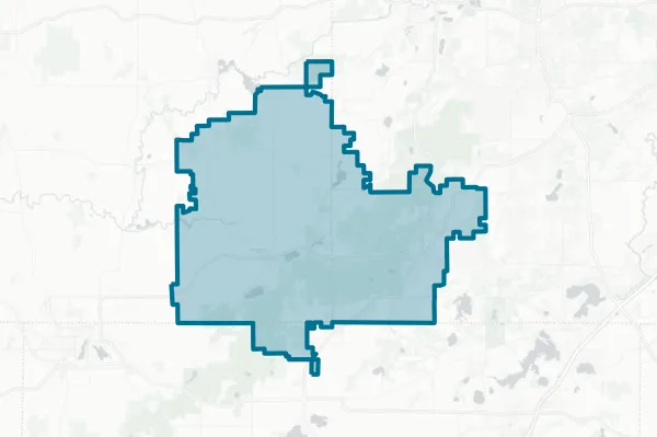 Palmyra Eagle Area School District — detail map