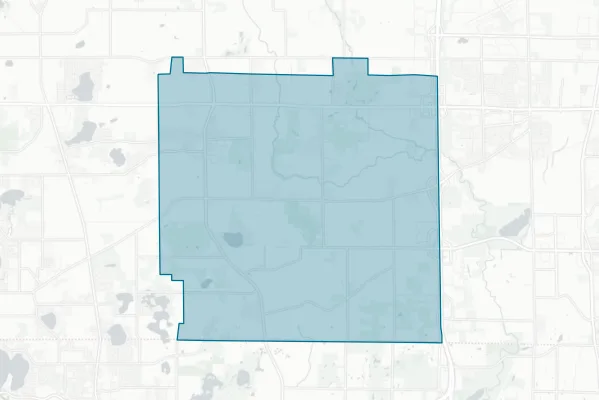 Bristol School District No. 1 — detail map
