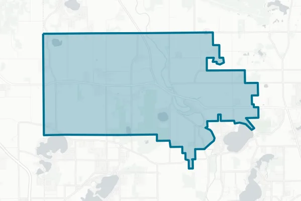 Wheatland Joint #1 School District — detail map