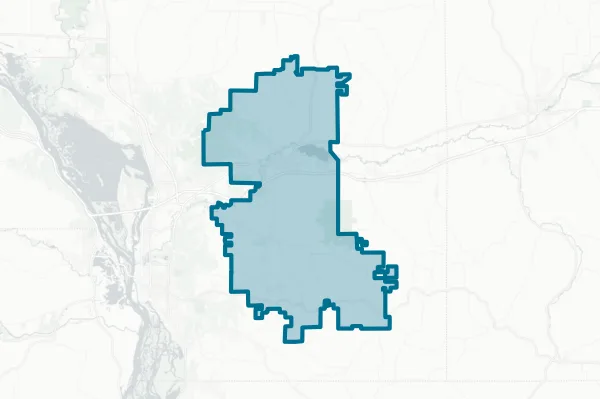 School District of West Salem — detail map