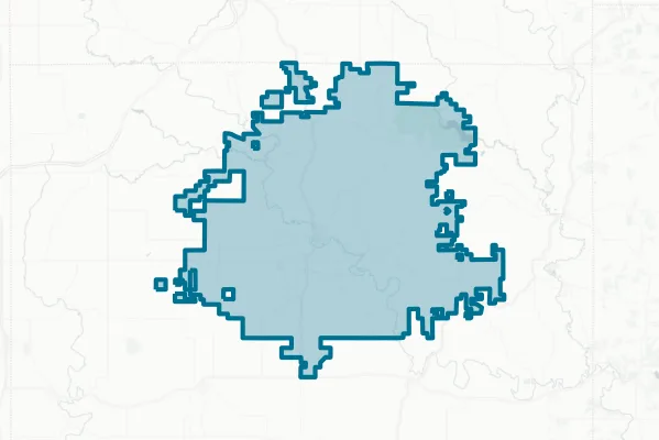 Darlington Community School District — detail map