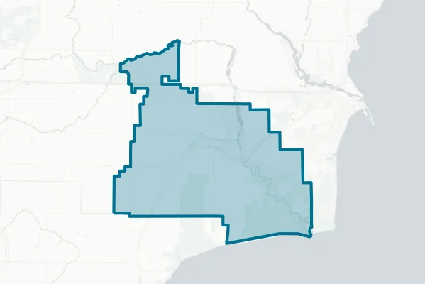 Peshtigo School District — detail map