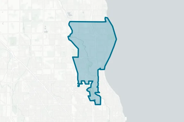 Nicolet Union High School District — detail map