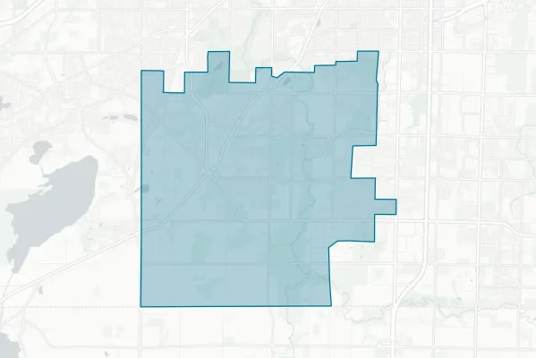 Franklin Public School District — detail map