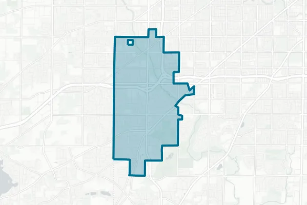 Whitnall School District — detail map