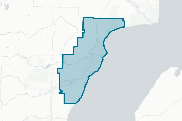 Oconto Unified School District — detail map