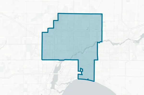 Appleton Area School District — detail map
