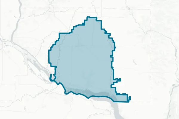 Ellsworth Community School District — detail map