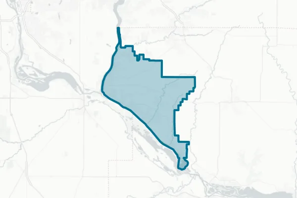 School District of Prescott — detail map