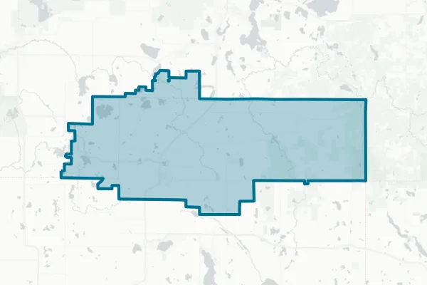 Frederic School District — detail map