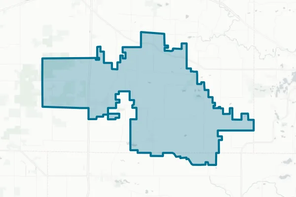 School District of Almond-bancroft — detail map