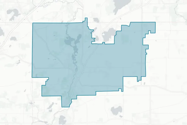 Waterford Union High School — detail map