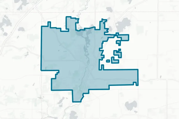 Waterford Graded School District — detail map