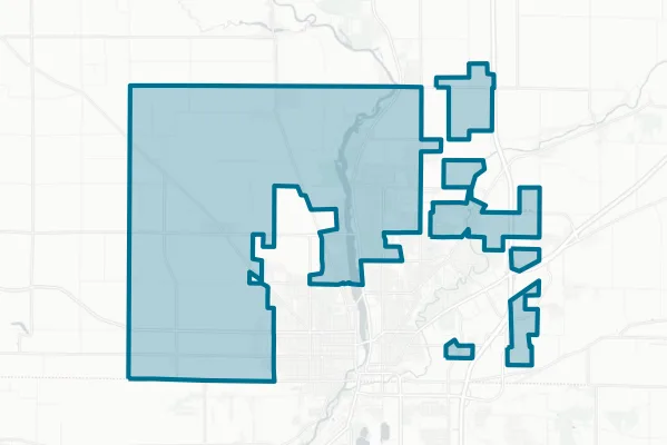 School District of Beloit Turner — detail map